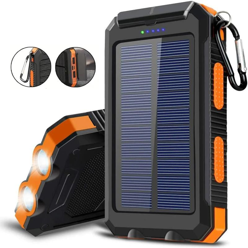 Outdoor Portable, Solar Powered Mobile Power,, for Mobile Digital Electronic Devices, Long Lasting and Durable, for Use When Traveling and Camping