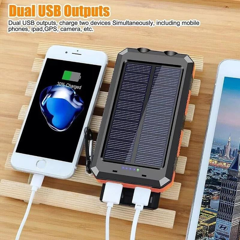 Outdoor Portable, Solar Powered Mobile Power,, for Mobile Digital Electronic Devices, Long Lasting and Durable, for Use When Traveling and Camping